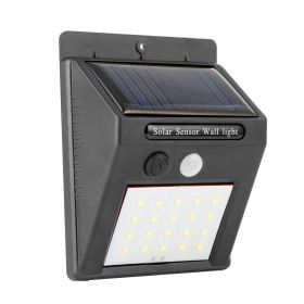 Solar Light 20 LEDs Outdoor PIR Motion Sensor Lights IP65 Waterproof 120ensing Wide Angle Lighting for Garage Front Door Garden Pathway